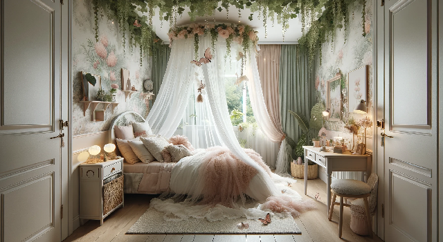 pokój w stylu fairycore