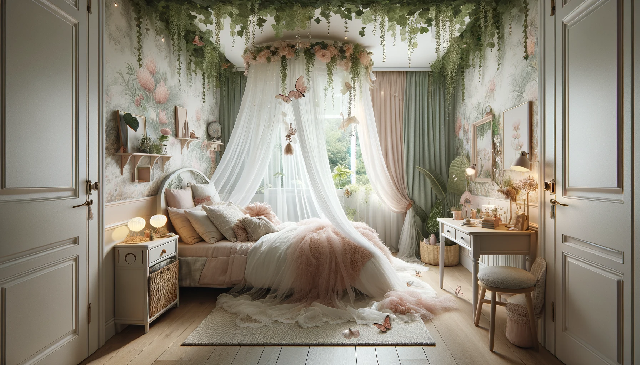 pokój w stylu fairycore